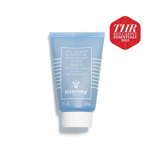 Sisley Paris Express Flower Gel - 60 mL - Leave-On Gel Face Mask - Hydrates, Tones & Minimizes Look of Fatigue in 3 Minutes - All Skin Types