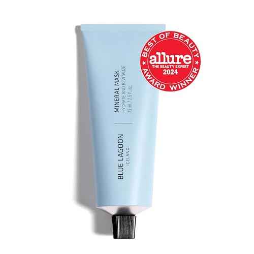 Blue Lagoon Hydrating Overnight Mineral Face Mask, Lightweight Gel Mask For Intense Hydration & Boosts Skin¡¯s Moisture Level, Use for Overnight Hydration Treatment, 2.5 oz