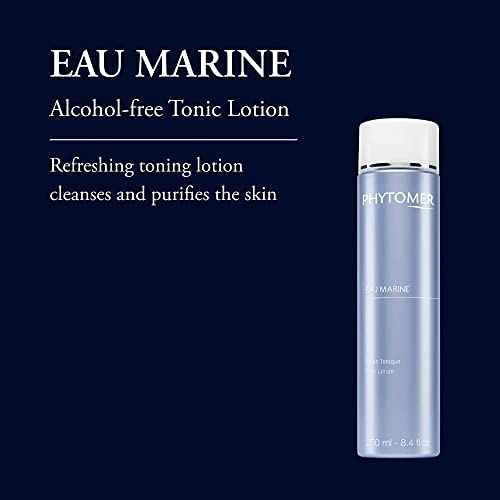 PHYTOMER Eau Marine Facial Tonic Lotion | Soothing, Anti-Aging Face Tonic | Toner, Cleanser, Makeup-Remover in One | Moisturzing Face Toner for Oily Skin | Alcohol-Free | 250ml