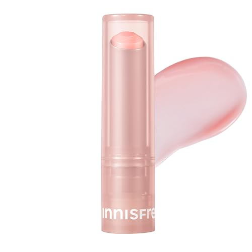 innisfree Dewy Tint Lip Balm with Hyaluronic Acid & Ceramides, Korean Hydrating Tinted Balm