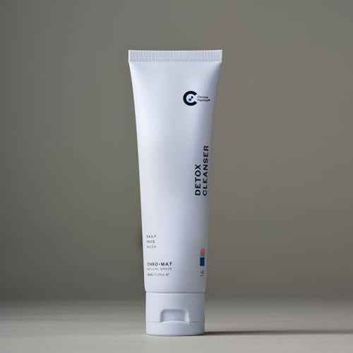 CHROMAT Detox Face Wash - 90mL - Best Anti Aging Facial Cleanser for Mature Skin - Gentle Exfoliating Peptide Cleanser with Hydrating Oils - For Dry, Sensitive & Combination Skin