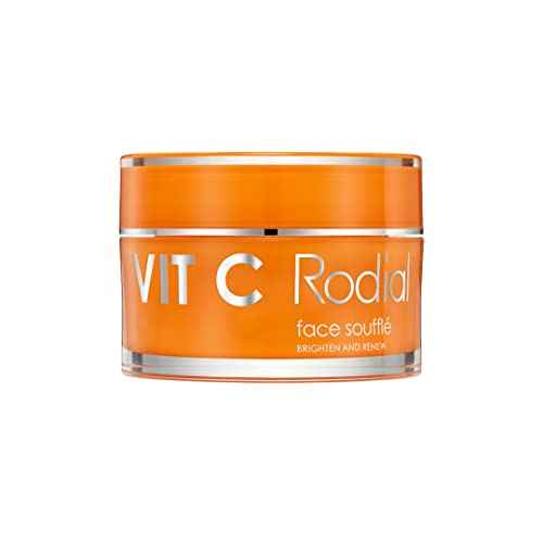Rodial Vit C Face Souffl? 1.7 fl oz, Unique Formula for Dry/Dehydrated Skin and Shea Butter for Ultra-Hydration, Vitamin C to Boost Skin Radiance, Hyaluronic Acid for Firming and Plumping