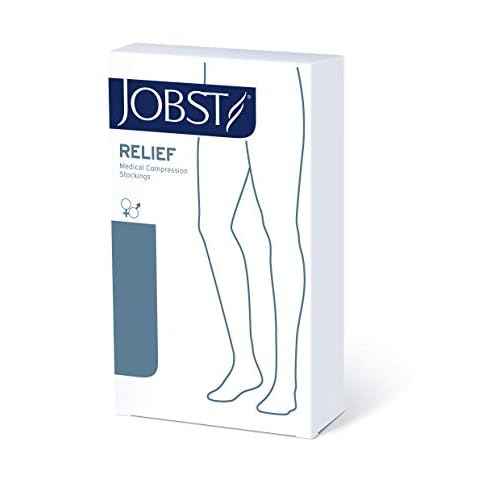 JOBST Relief Knee High Graduated Compression Socks 20-30mmHg - Comfortable Unisex Design - Closed Toe