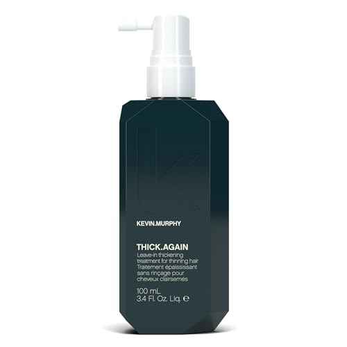 KEVIN.MURPHY THICK.AGAIN - Hair Treatment for Men - For Fine or Thinning Hair - Hair Thickening - Heat Protection - Thickness for Body & Bounce - 100 mL / 3.4 fl oz