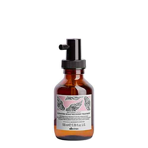 Davines Naturaltech ELEVATING Scalp Recovery Treatment, Leave-On Treatment For Sensitive And Dehydrated Scalp, Help To Reduce Itching And Redness, 3.38 Fl Oz