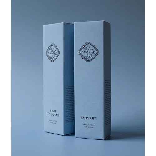 AMOLN - Hand Cream | Enriching, Perfumed Hand Cream | Aluminium Tube, Vegan (Museet, 2.5 fl oz | 75 ml)