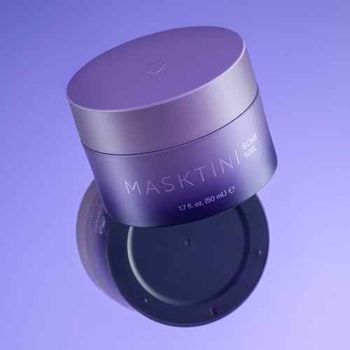Masktini Gone Girl Tahitian Detox Mask, 1.7 oz - Anti-Aging Facial Masks - Black Head Remover - Removes Impurities - Cleanses Pores - for Oily Skin
