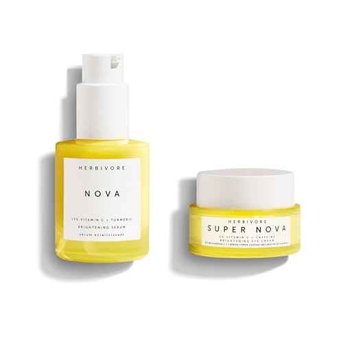 HERBIVORE Brighten + Awaken Set | Nova Serum + Super Nova Eye Cream