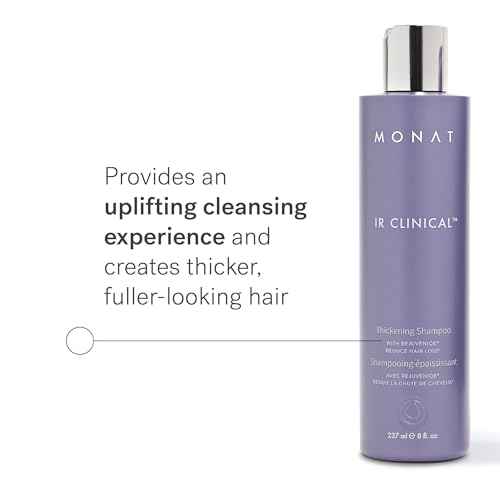 MONAT IR Clinical Thickening Shampoo ? Volumizing Shampoo for Dense, Thick Strands ? Thickening Solution Crafted from Powerful Blend of Natural Ingredients, With Rosemary & Mint And Pea Extract