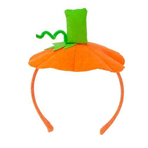 Halloween Pumpkin Headband Pumpkin Hat for Women Adult Kids -Pumpkin Headband hat Dress Up Headband