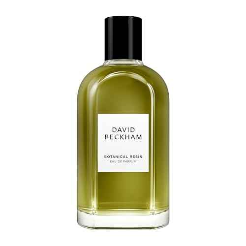 David Beckham Collection Botanical Resin Eau de Parfum 3.3 fl oz (Pack of 1), Notes of Grapefruit, Ginger, and Sandalwood, Men's Fragrance, Long Lasting, Everyday Fragrance, Travel Size