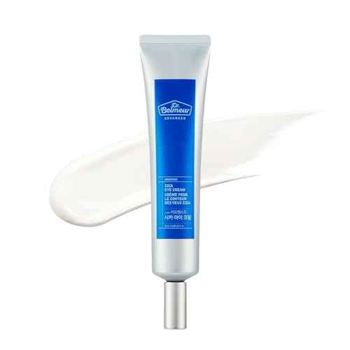 DR. BELMEUR Advanced CICA Eye Cream (0.9fl oz) - Gentle Eye Care for Delicate Skin. Korean Skin Care by LG Beauty. Ceramide, Centella Asiatica, Pro-Retinol.