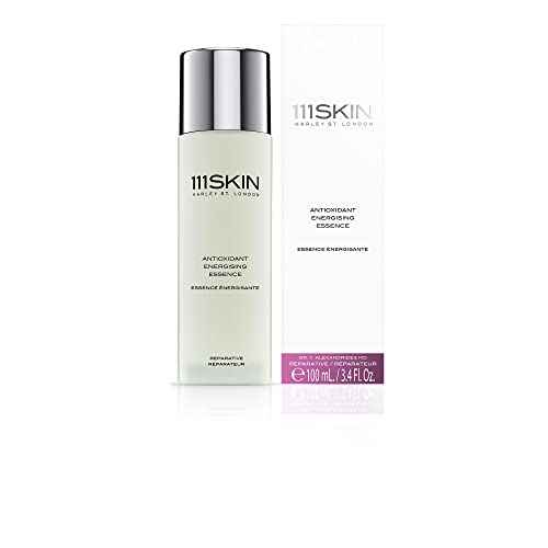 111SKIN Antioxidant Energizing Essence | Skincare Primer | Antioxidant Properties & Soothing Botanical Extracts (3.38 oz)