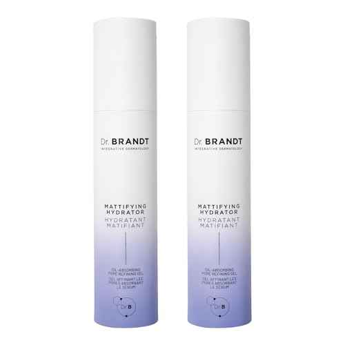 Dr. Brandt Pores No More Mattifying Hydrator - Targets Shine, Oiliness & Enlarged Pores - Hydrates for Up to 8 Hours - 1.7 oz, Pack of 2