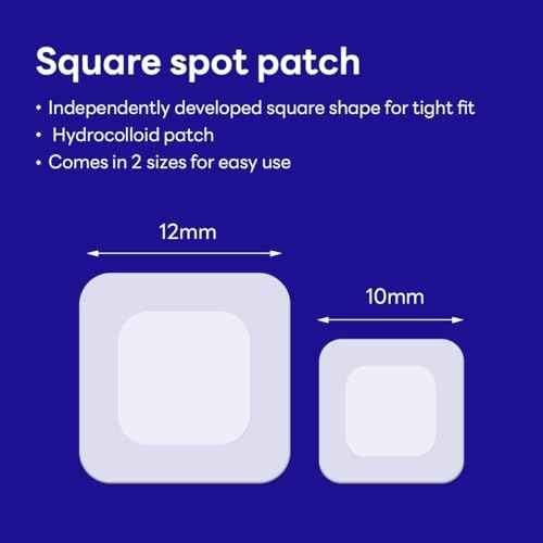 Mediheal Derma Clear Madecassoside Blemish Spot Patch (132 Counts) - Acne Spot Protection, Spot Fast Healing with Madecassoside & Niacinamide