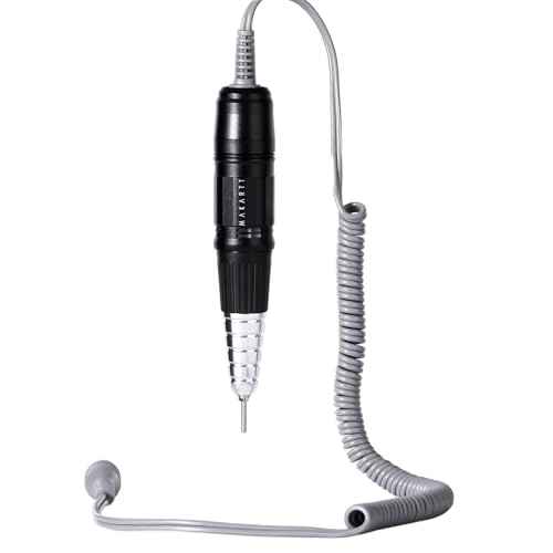 Makartt Nail Drill Handpiece for Up200 Machine:Professional Electric File Remove Gel Polish Poly Nail Gel Black B-05 Removing for Removing Acrylic Nail Polish Acrylic Nail Tools Black