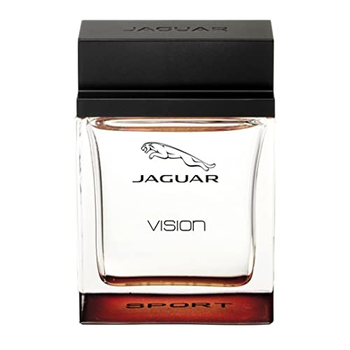 Jaguar Vision Sport Eau De Toilette Spray for Men, 3.4 Ounce (Pack of 2)