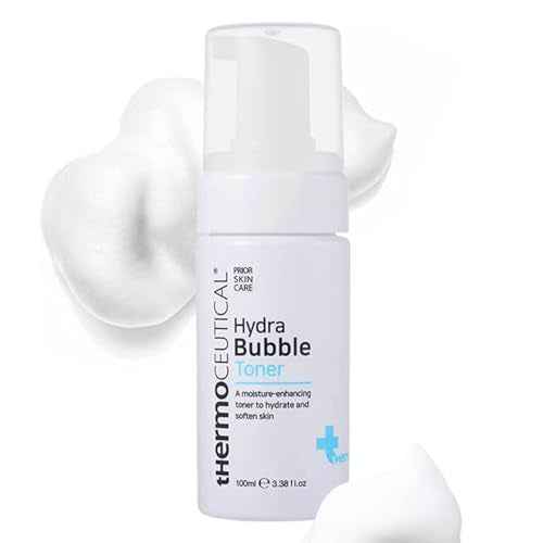 tHermoCEUTICAL Hydra Bubble Toner - Deep Hydrating for Face, Vitamin B5 + Hyaluronic Acid Toner, Replenishing Moisture, Skin Elasticity, 3.38 fl.oz