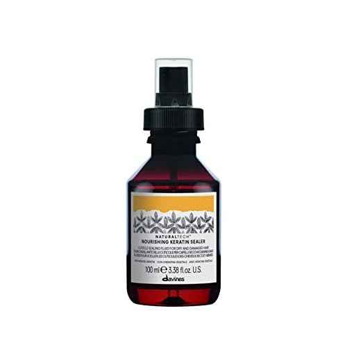 Davines Naturaltech NOURISHING Keratin Sealer, No Rinse Softening And Protection to Strengthen And Defend Against Split Ends, 3.38 Fl. Oz.