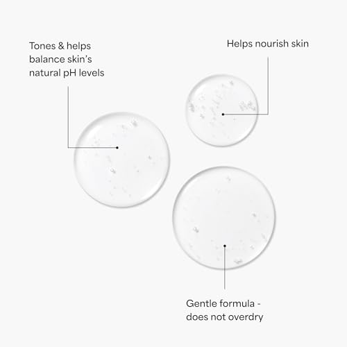 TULA Skin Care Clarifying Tonic Alcohol-Free Daily Toner - Face Toner to Gently Exfoliate and Tighten Pores, Contains Witch Hazel and Niacinamide, 5.07 Fl Oz.