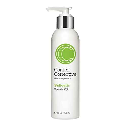 CONTROL CORRECTIVE Salicylic Wash 2%, 6.7 Fl Oz - Excellent For Oily Or Acne-Prone Skin, Creamy/Gel Cleanser Helps Reduce And Control Breakouts Without Overstripping