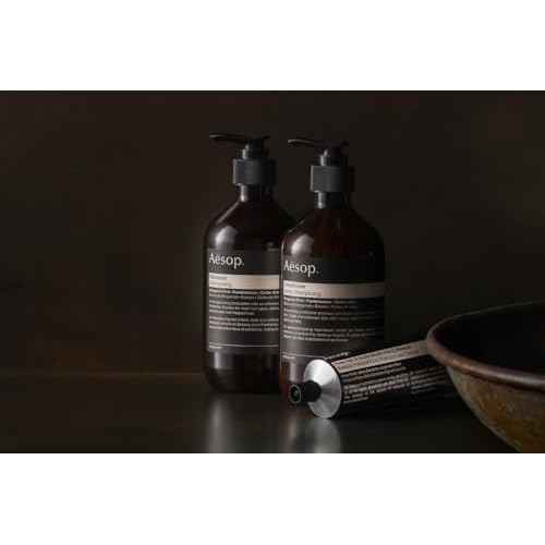 Aesop Shampoo | Soften Hair, Restore Shine | Bergamot Rind, Frankincense, Cedar Atlas | 16.9 oz / 500mL