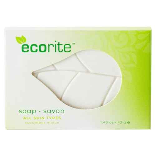 World Amenities Ecorite Leaf Soap - Case of 288 - Single Use Hand Washing Bar Soap