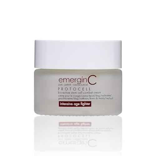 emergin C Protocell Anti-Aging Face Cream - Bio-Active Plant Stem Cell Moisturizer with Hyaluronic Acid - Combats Visible Signs of Aging, Fine Lines + Wrinkles (1.7 oz, 50 ml)