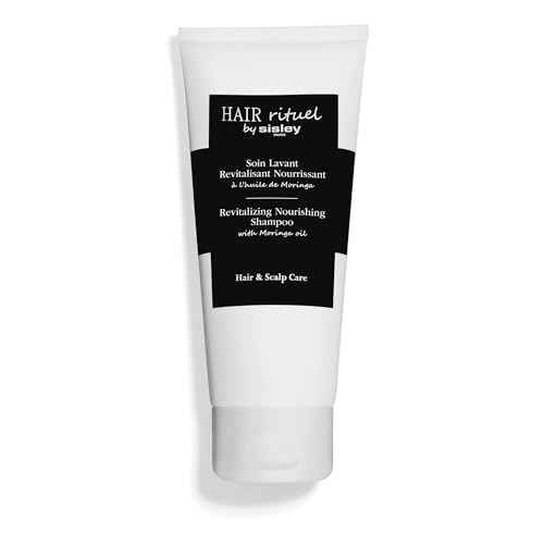 Sisley Paris Revitalizing Nourishing Shampoo with Moringa Oil - 200 mL - Gently Cleans, Nourishes, and Helps Restore Hair Fiber & Maintain Scalp Comfort - For Dry to Very Dry Hair & Scalps