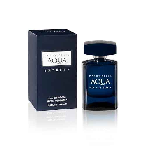 Perry Ellis Aqua Extreme Gift Set - 3.4 fl oz eau de toilette, 1.7 oz shower gel, 6 oz body spray, .25 fl oz EDT travel mini