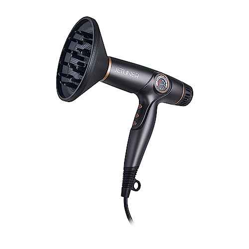 StyleCraft Professional Hair Dryer ? Instinct-X with Brushless Motor & Digital Display, Sage Lightweight Blow Dryer, JetLiner x Silver Bullet with Digital Motor ? Includes Nozzles & Diffuser
