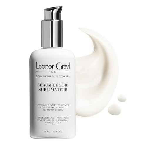 Leonor Greyl Frizz Control & Light Conditioning Styling Serum Paris - Serum De Soie Sublimateur - For Dry and Fine Hair (2.5 Oz)