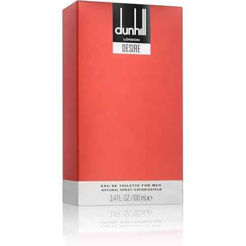 Dunhill Desire Red Eau de Toilette Cologne Spray For Men, 3.4 Fl. Oz