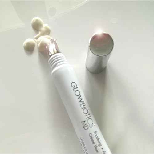 Glowbiotics Soothing + Revitalizing Probiotic Eye Cream: Hydrate, Firm & Reduce Wrinkles, Dark Circles & Puffiness, Peptide-Rich for Youthful Eyes, 0.5 oz