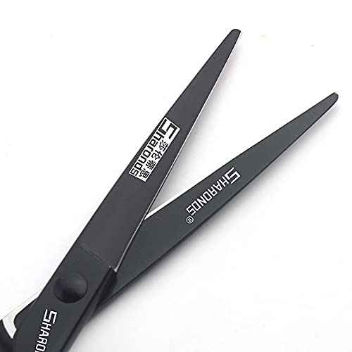 SHARONDS 6/7 inch Professional Hairdressing Scissors Salon Hairdresser Hair Trim and Cut thinning 440c high Hardness Scissors (6-inch 3pc)