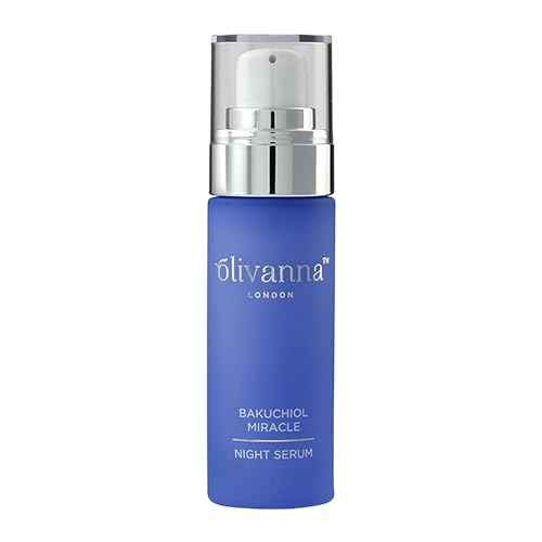 Bakuchiol Miracle Night Serum - Retinol Serum for Face - Restores Luminosity, Firms, Plumps and Hydrates Skin - Facial Moisturizer - 1 oz