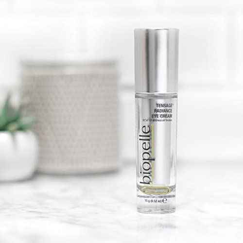 Biopelle Tensage Growth Factor Radiance Eye Cream with SCA 10 Biorepair Index, Illuminating Eye Care, 0.52 Oz