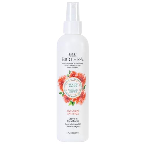BIOTERA Anti Frizz Intense Smoothing Leave-in Conditioner | Extra Conditioning & Defrizzing | Frizzy or Unruly Hair | Vegan & Cruelty Free | Paraben Free | Color-Safe