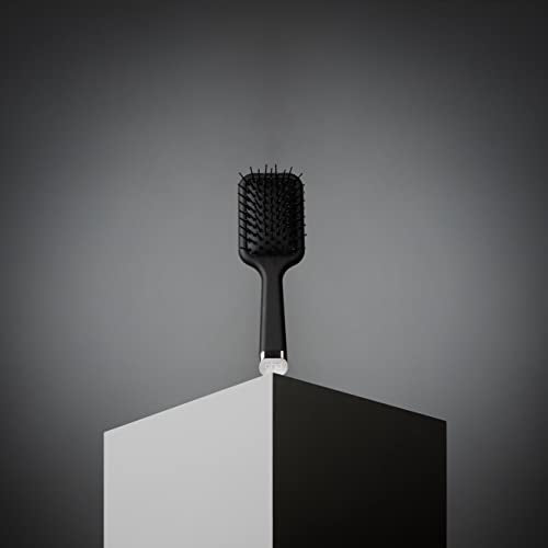 ghd The All-Rounder Paddle Hair Brush ¡ª Detangling Hair Brush for Thick Hair ¡ª Broad Flat Base to Create Straight and Sleek Blow-Dries ¡ª Set Your Style, Brush Out Waves, and Add Texture ¡ª Black