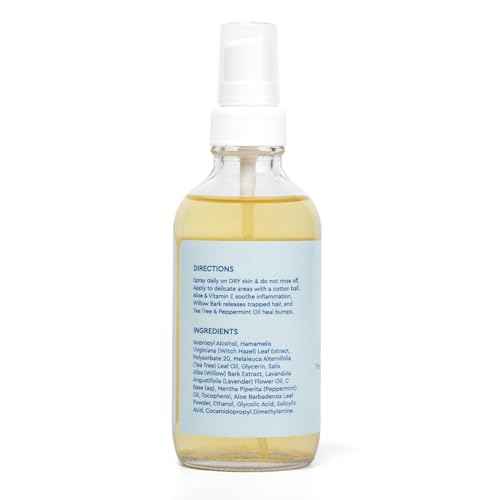 Ingrown Hair Treatment Spray ? Prevent & Treat Razor Burn, Ingrown Hairs, Hair Bumps, Bikini Bumps ? Post-Wax & Shave Toner for Women, Men & Teens ? Natural Ingredients ? 4 oz ? Made in USA