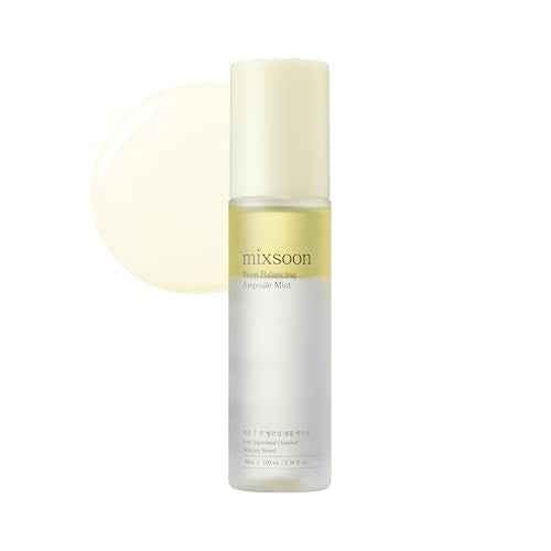 mixsoon Bean Balancing Ampoule Mist - Hydrating and Soothing for Face, Oil balance For Hydrated Radiance 100ml / 3.38 fl.oz. Korean Glass Skin Care