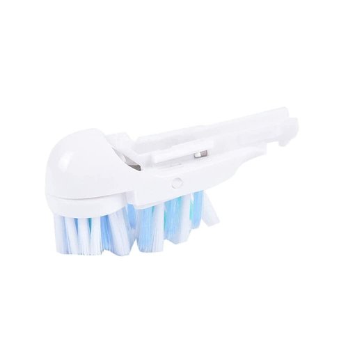 20Pcs Spinbrush Oral Toothbrush Replacements Heads Dual Cross Action Clean Attachments Sensitive Brush Refill Rotating Sets 3D White Fit for Oral B 4732 3733 4734