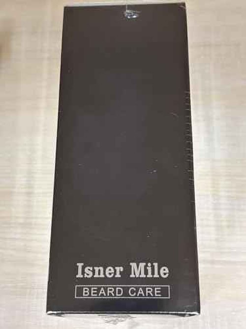 ISNER MILE Beard Wash and Conditioner Set 17 oz New Formula with Biotin Argan & Jojoba Oils Smooth Soften Strengthen Shampoo with Oil Gifts for Men