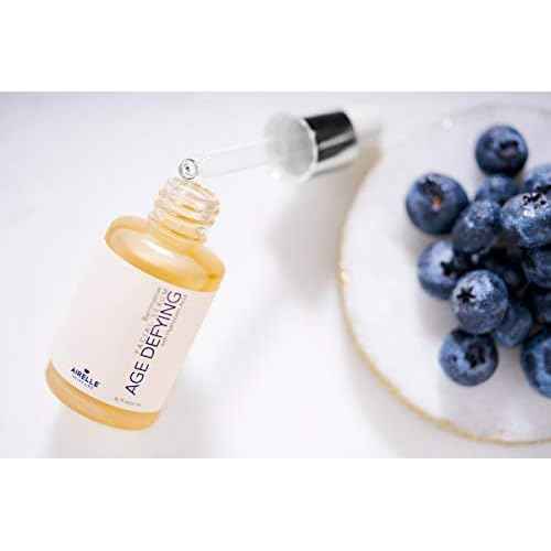 Airelle Age-Defying Facial Serum | Anti-Aging, Helps Reduce Wrinkles, Fine Lines, Crows Feet | Dermatologist Recommended | Hyaluronic Acid, Berrimatrix | Natural Ingredients | .85 Fl Oz