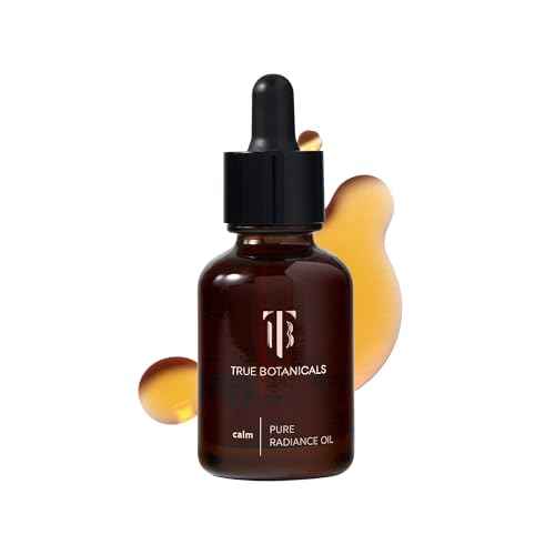 True Botanicals Calm Pure Radiance Oil | Treats Fine Lines & Wrinkles for Sensitive Skin | Anti-Aging Face Oil for Sensitive Skin and Redness | Dermatologist Tested, Non-Toxic, | (1 fl oz | 30 ml)