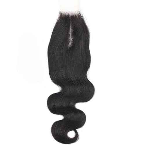 2x6 Human Hair HD Transparent Lace Closure Body Wave Skinlike 22inch 100% Virgin 2x6 Human Hair Middle Part Kim K Closure Brazilian 2x6 Body Wave HD Closure Natural Black glueless pre plucked bleached