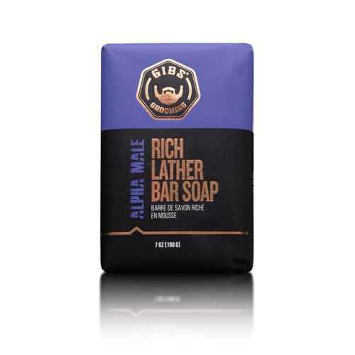 GIBS 7oz Bar Soaps, Long Lasting, Cleansing & Moisturizing