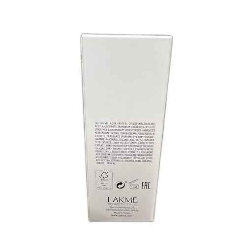 Lakm? K2.0 Hyaluronic Hair Treatment, Deep Hydration Treatment for Hair, Strengthens & Repairs, 3.5 Fl Oz