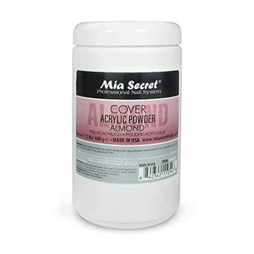 Mia Secret Acrylic Powder Cover Almond 1.5 lb.