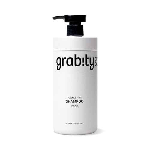 grabity g0.0 Hair Lifting Shampoo Strong ? Hair Strengthening and Thickening Shampoo for Thinning Hair with Biotin and Salicylic Acid, Vegan & Free from Sulfates and Parabens, 16.06 fl.oz.